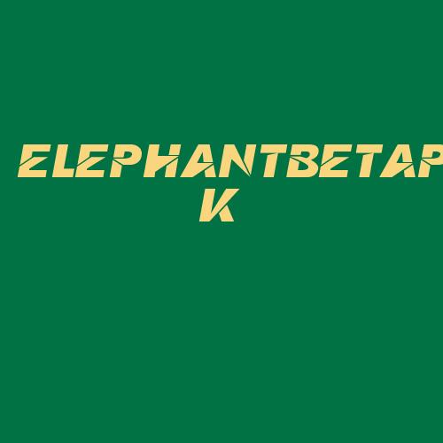 Logo da ELEPHANTBETAPK