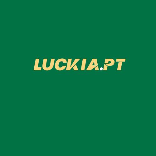 Logo da LUCKIA.PT